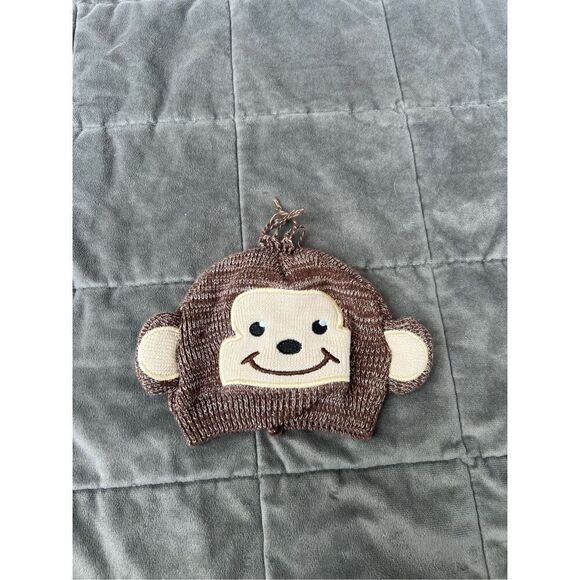 Monkey Baby Hat - Picture 1 of 5